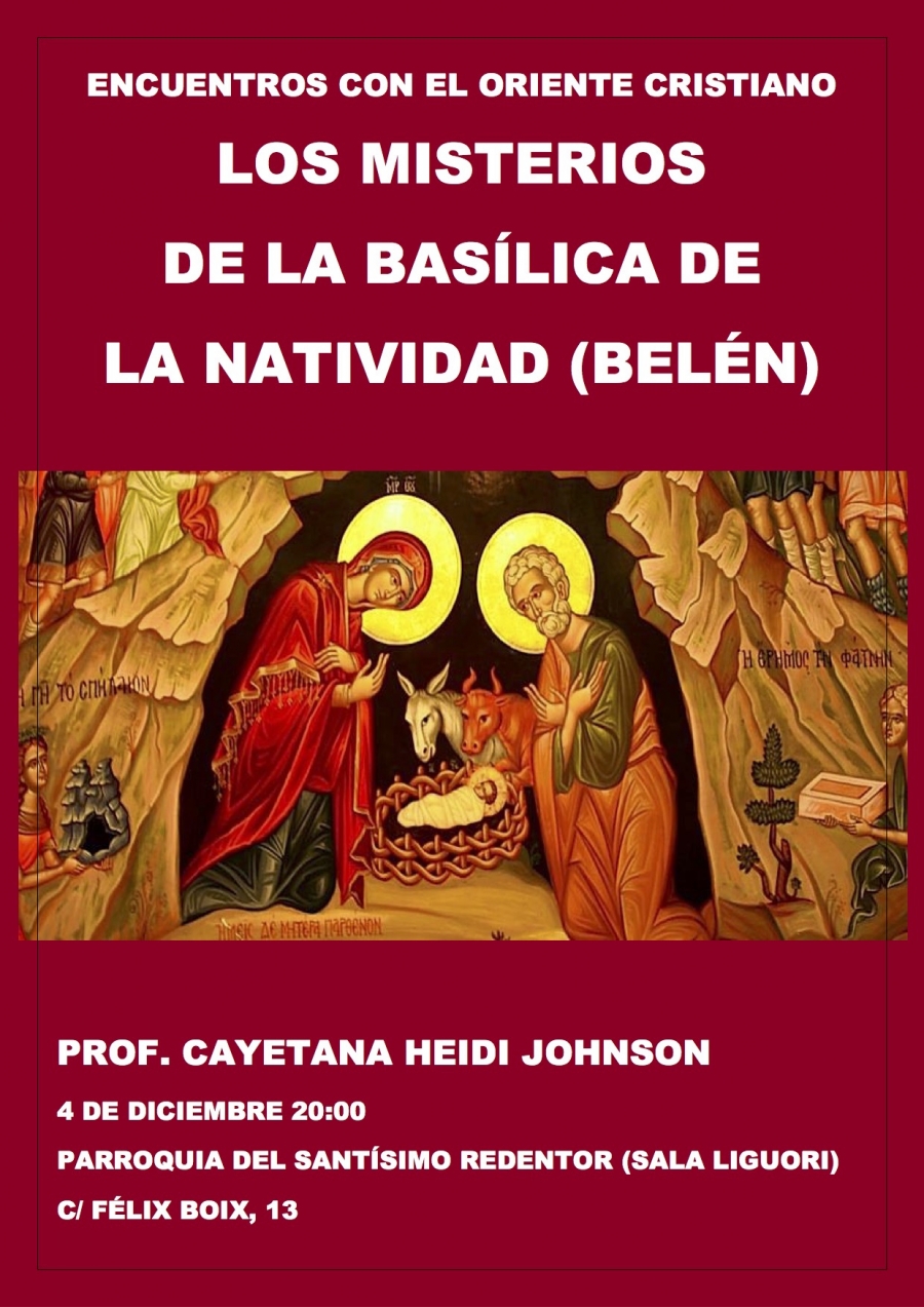 Los misterios de la bas&iacute;lica de la Natividad (Bel&eacute;n), a estudio en Sant&iacute;simo Redentor