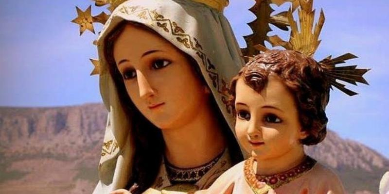 La capilla del Carmen de los Carmelitas Descalzos acoge una novena en honor a su patrona