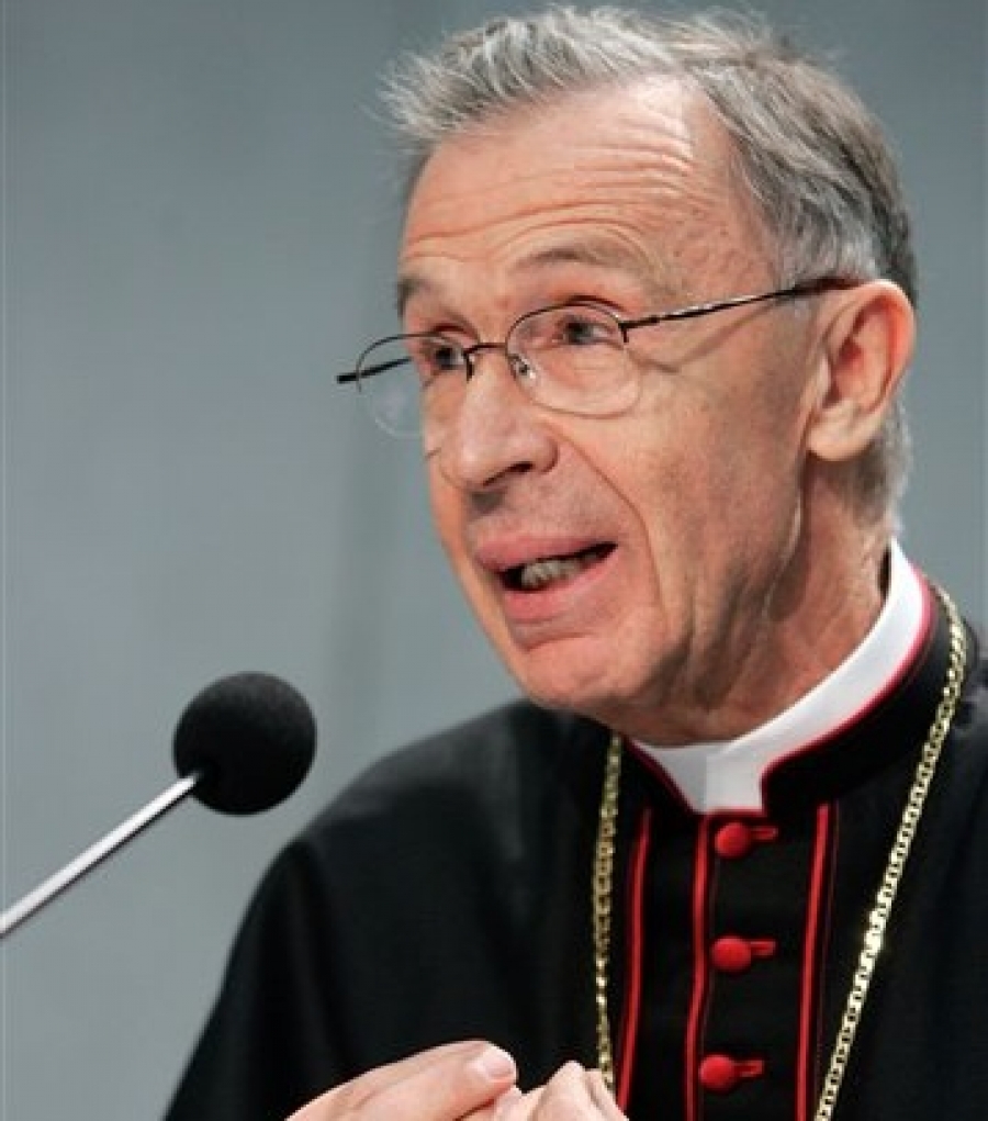 Nabil el-Khoury y el padre Mario de Fran&ccedil;a Miranda, premio Ratzinger 2015