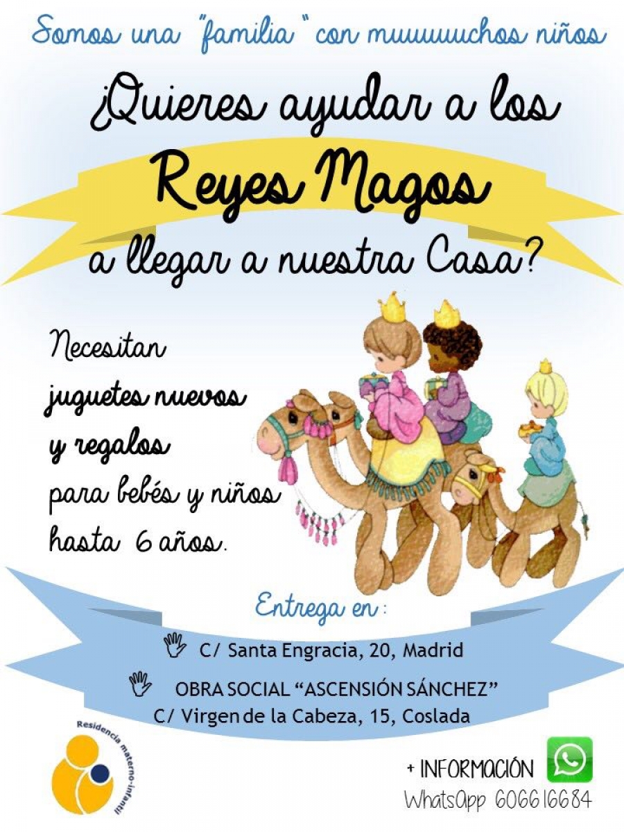 Campaña de recogida de juguetes a favor de la Cruzada Evangélica