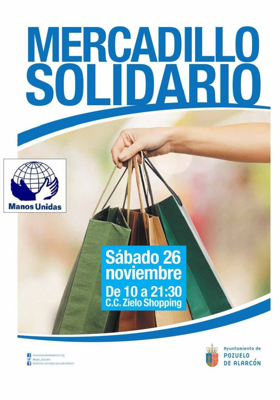 Manos Unidas participa en un mercadillo solidario en Pozuelo de Alarc&oacute;n