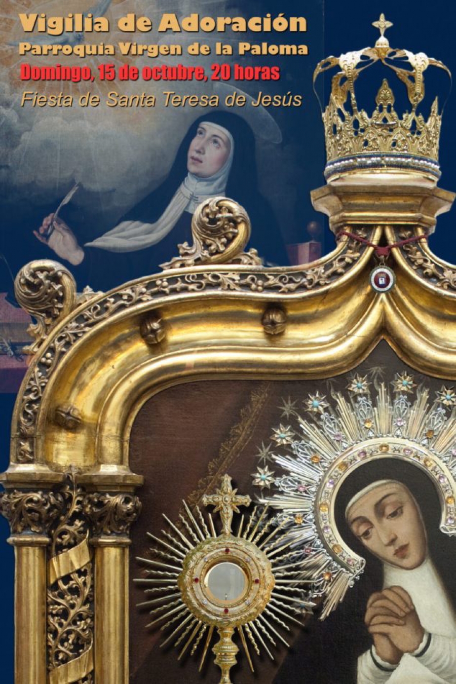 La parroquia de la Paloma organiza una vigilia de oraci&oacute;n en la fiesta de santa Teresa de Jes&uacute;s