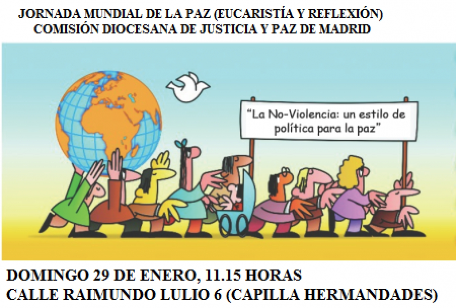 Justicia y Paz analiza el mensaje del Papa en la Jornada Mundial por la Paz