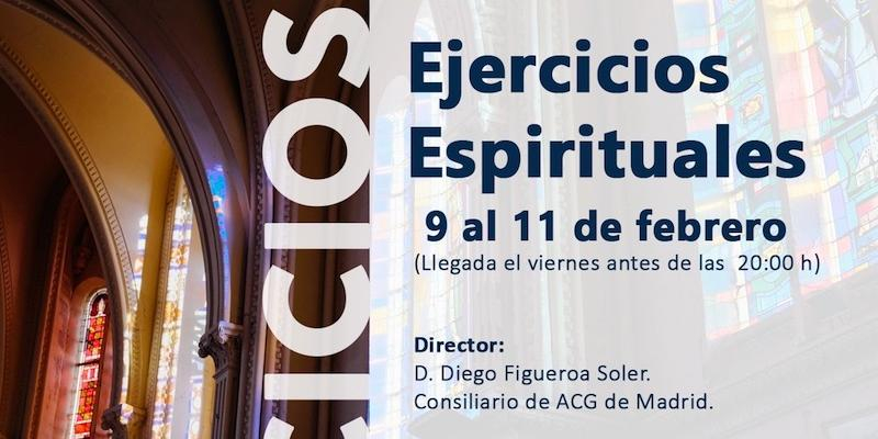 Diego Figueroa dirige en Alpedrete una tanda de ejercicios espirituales de Acción Católica General de Madrid