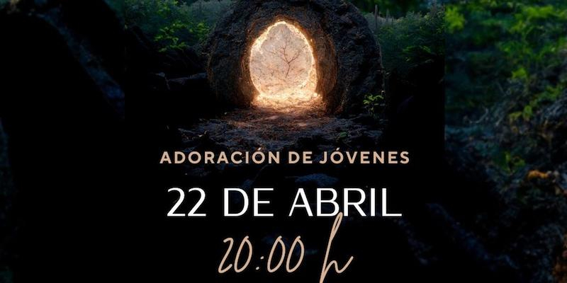 María Madre del Amor Hermoso celebra esta tarde su encuentro mensual de adoración con jóvenes