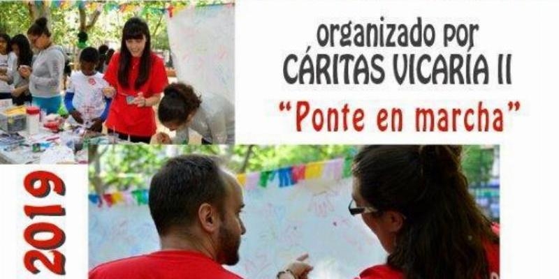 El Parque Calero acoge la jornada de Cáritas Vicaría II a pie de calle