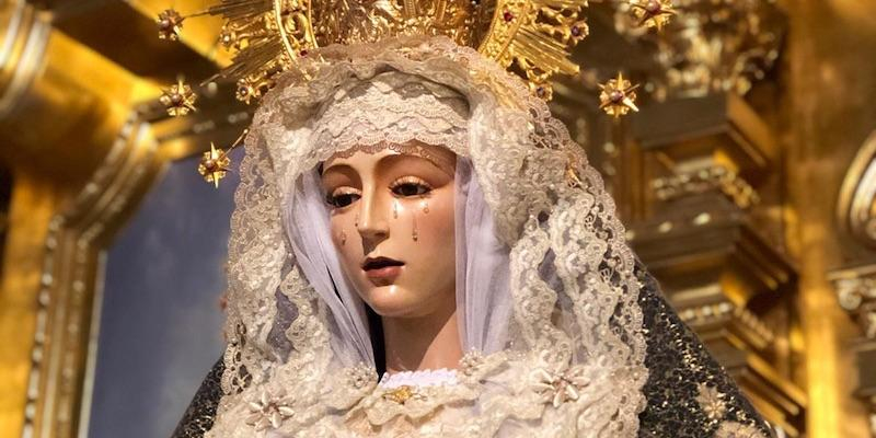 Nuestra Señora de la Soledad se traslada a San Pedro Apóstol para las fiestas patronales del distrito de Barajas