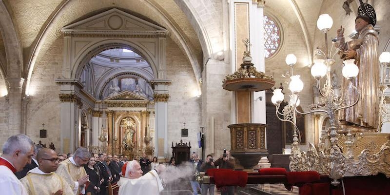La catedral de Valencia acoge la apertura del A&ntilde;o Santo Jubilar de san Vicente Ferrer