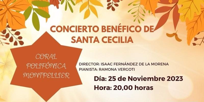 La Coral Polifónica Montpellier ofrece un concierto benéfico de santa Cecilia en San Antonio de los Alemanes