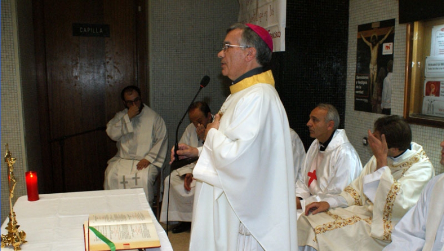 Eucaristía de despedida de Mons. César Franco