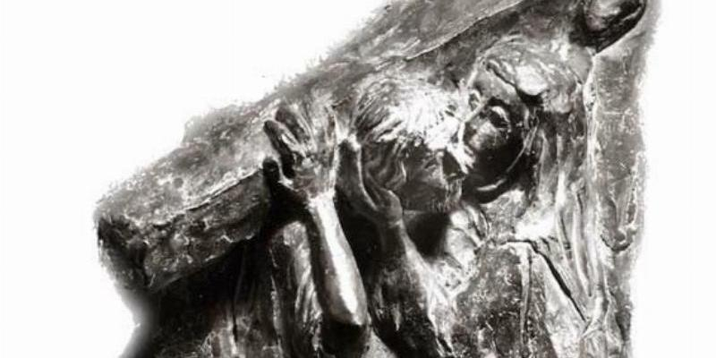 Orar con el arte reza el vía crucis de Edward Klenk &#039;Jesús encuentra a su madre&#039;