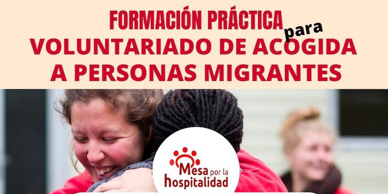 La Mesa por la Hospitalidad ofrece formación práctica a los voluntarios para la acogida a personas migrantes