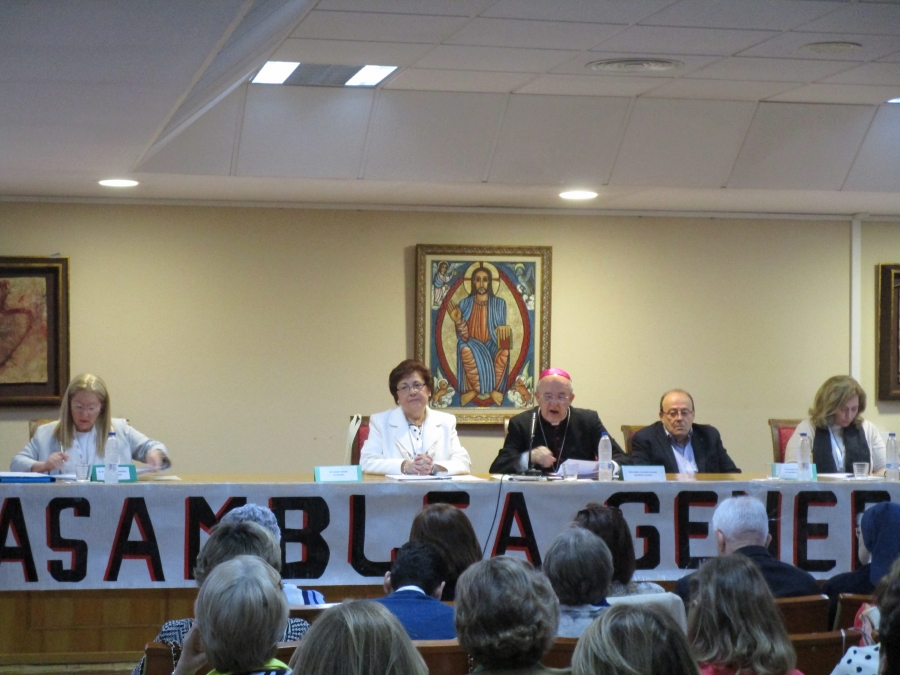 Monse&ntilde;or Osoro particip&oacute; en la Asamblea General 2016 de AIC-Espa&ntilde;a en El Escorial