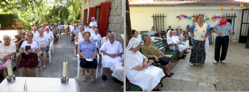La Milagrosa organiza convivencias para los mayores de la parroquia en la casa de Guadarrama
