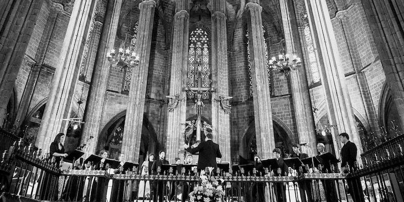 La Grande Chapelle inaugura en la bas&iacute;lica pontificia San Miguel una serie de conciertos de m&uacute;sica sacra