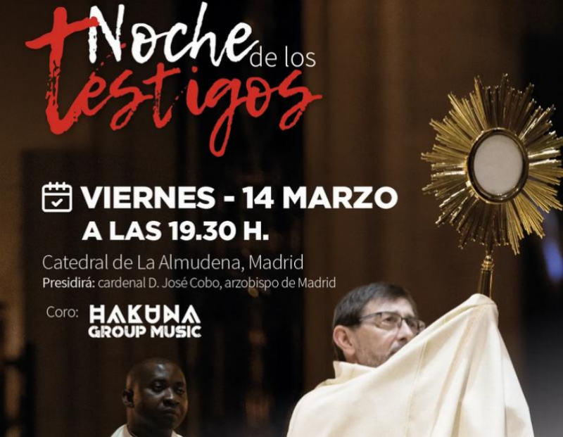 El cardenal José Cobo preside la IX Noche de los Testigos, donde los protagonistas serán los cristianos perseguidos