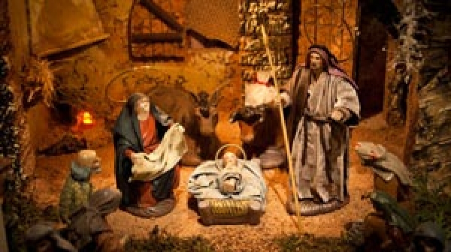 El Nacimiento y el árbol de Navidad son signos de luz y de esperanza