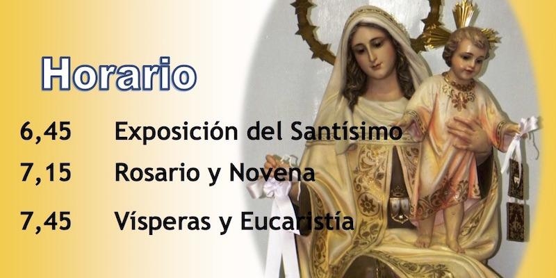 El monasterio de Nuestra Señora de las Maravillas acoge una novena en honor a la Virgen del Carmen