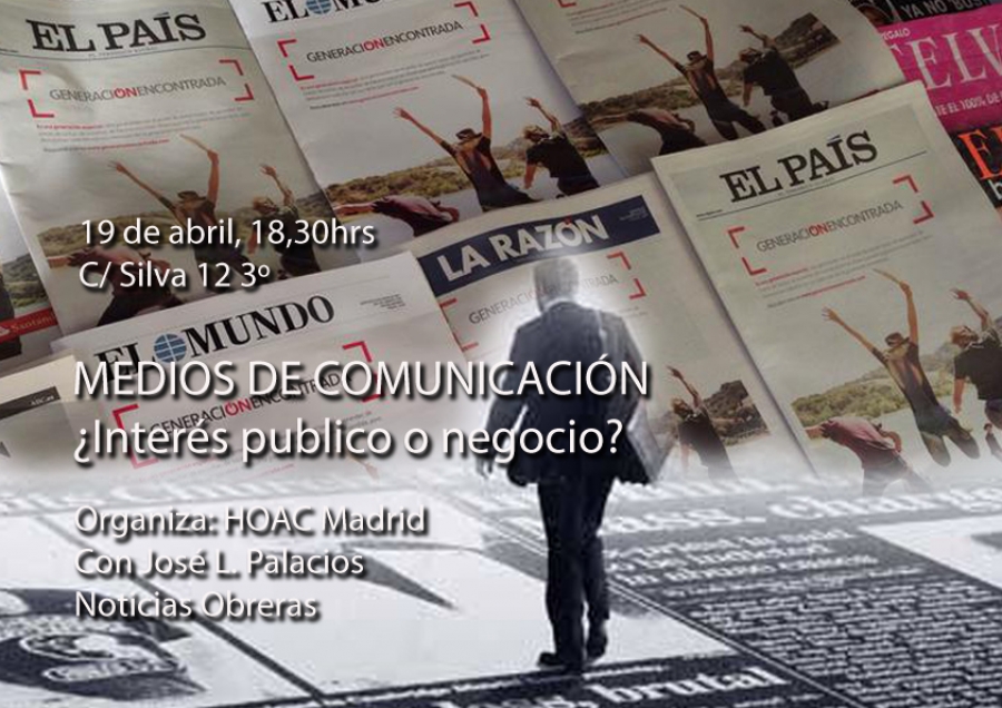 HOAC organiza una charla-taller sobre medios de comunicaci&oacute;n