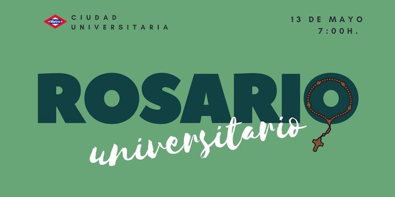 Pastoral Universitaria y J&oacute;venes Madrid invitan a rezar el rosario en honor a la Virgen de F&aacute;tima