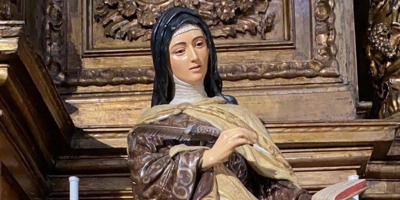 Santa Teresa y Santa Isabel organiza un triduo en honor a su copatrona, la santa abulense