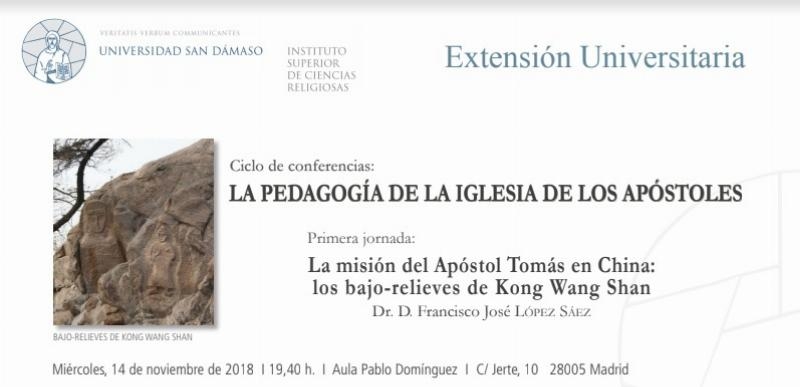 Extensi&oacute;n Universitaria estudia la pedagog&iacute;a de la Iglesia de los Ap&oacute;stoles a trav&eacute;s de un ciclo de conferencias