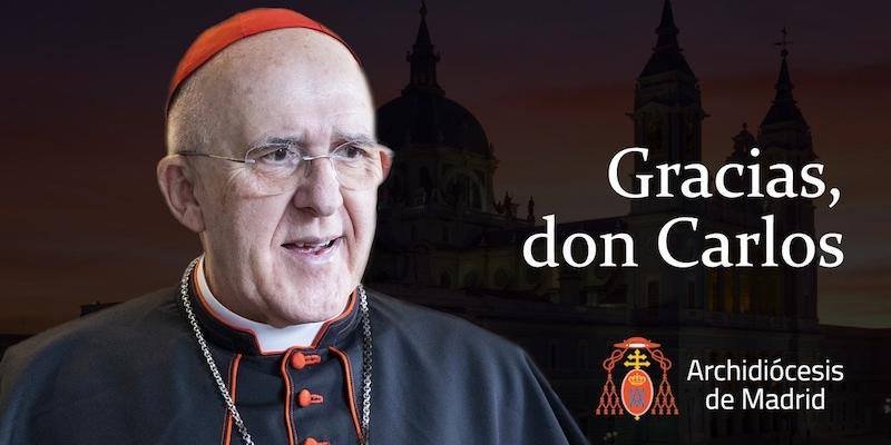 La catedral acoge una solemne Eucarist&iacute;a en acci&oacute;n de gracias por el ministerio episcopal del cardenal Osoro