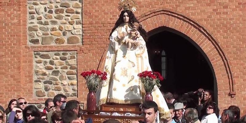 El Domingo de Resurrección, la patrona de El Molar será llevada en procesión a la parroquia de la Asunción en procesión