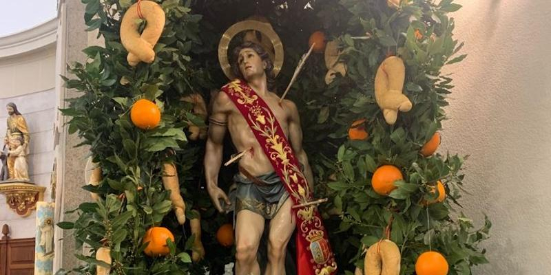 La Hermandad de San Sebastián de Pozuelo de Alarcón honra a su titular con un amplio programa de cultos