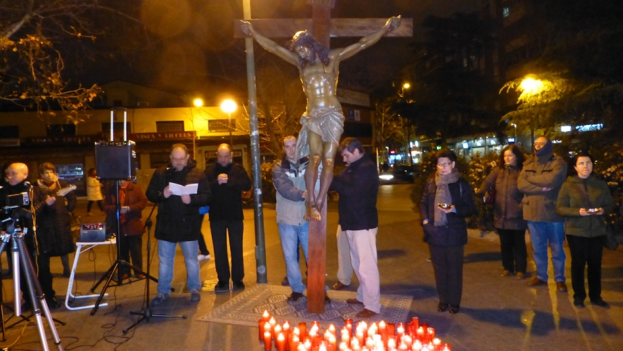 La parroquia Sagrado Coraz&oacute;n de Jes&uacute;s organiza una adoraci&oacute;n al Cristo de la Misericordia
