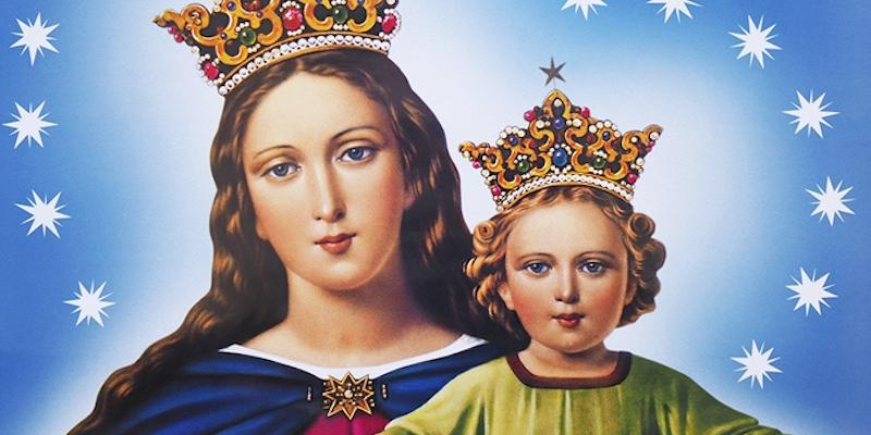 Santo Domingo Savio despide el mes de mayo con un acto religioso cultural en honor a María