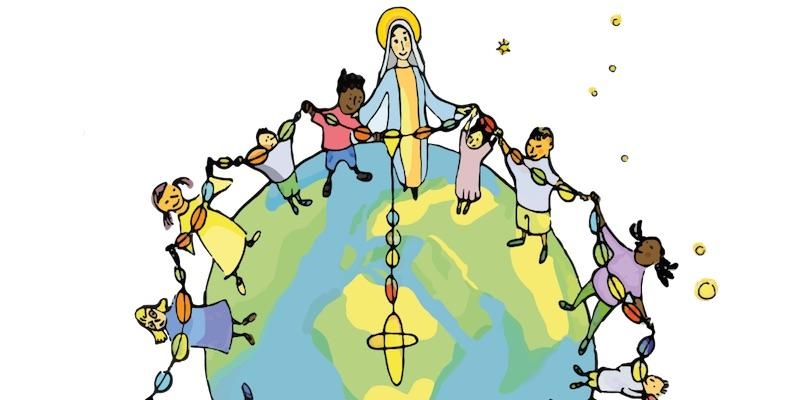 Ayuda a la Iglesia Necesitada anima a unirse a la campa&ntilde;a 'Los ni&ntilde;os rezan el rosario'