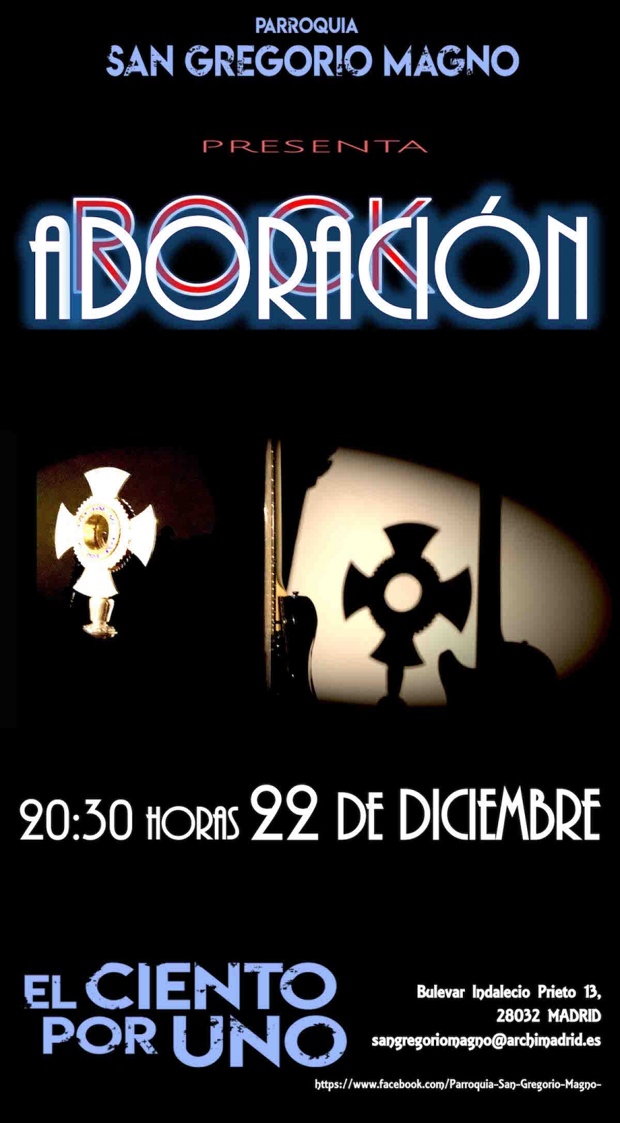 San Gregorio Magno celebra una adoraci&oacute;n eucar&iacute;stica al final del Adviento