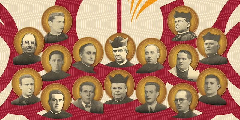 Monse&ntilde;or Mart&iacute;nez Camino asiste en Granada a la ceremonia de beatificaci&oacute;n de 16 m&aacute;rtires de la guerra civil