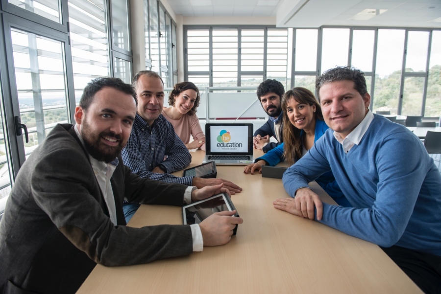 Presentación pública de Be Education en el colegio San Ignacio de Loyola, de Torrelodones