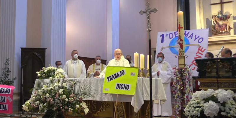 El arzobispo pide valentía y creatividad en la fiesta de san José Obrero para no dejar a nadie al margen