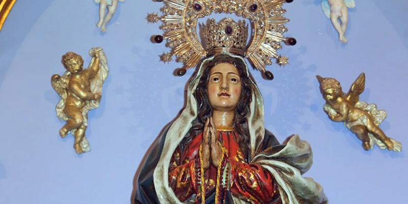La ermita de la Virgen del Puerto se prepara con una novena para la fiesta de la Virgen de Sopetrán