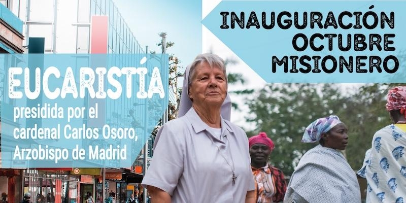 El cardenal Osoro inaugura el octubre misionero con una Eucarist&iacute;a en Sagrado Coraz&oacute;n de Jes&uacute;s