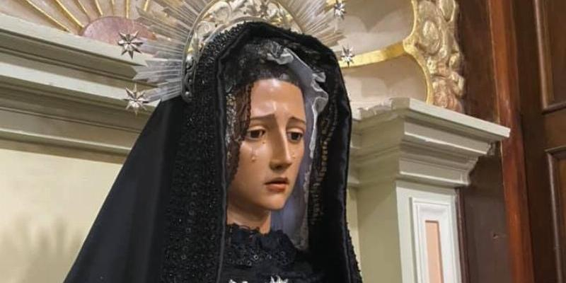 San Lorenzo M&aacute;rtir de El Escorial programa un septenario en honor a Nuestra Se&ntilde;ora de la Soledad
