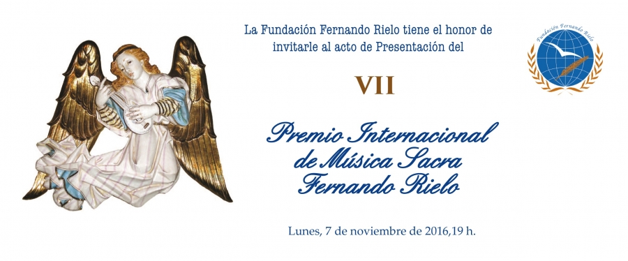 Presentaci&oacute;n del VII Premio Internacional de M&uacute;sica Sacra Fernando Rielo