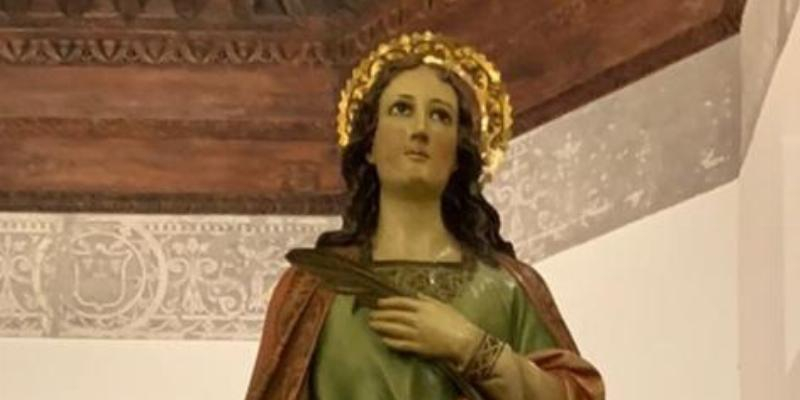La Villa de Canillejas festeja a santa Lucía con un amplio programa de cultos