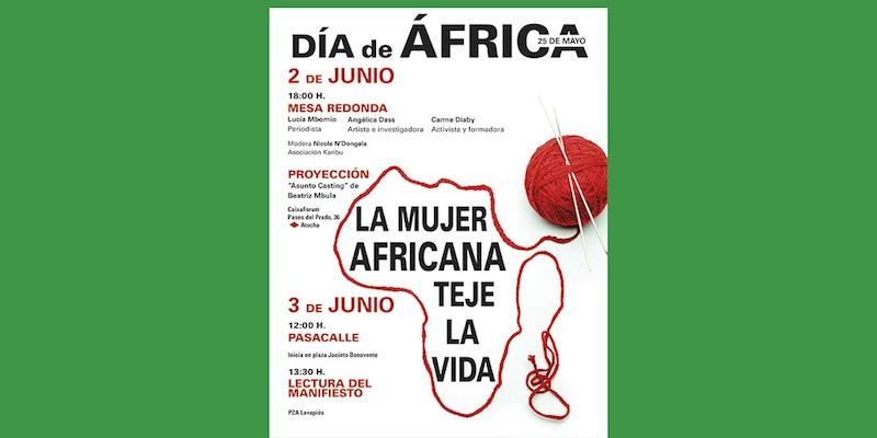 Este fin de semana se celebra en Madrid el Día de África, con el lema 'La mujer africana teje la vida'