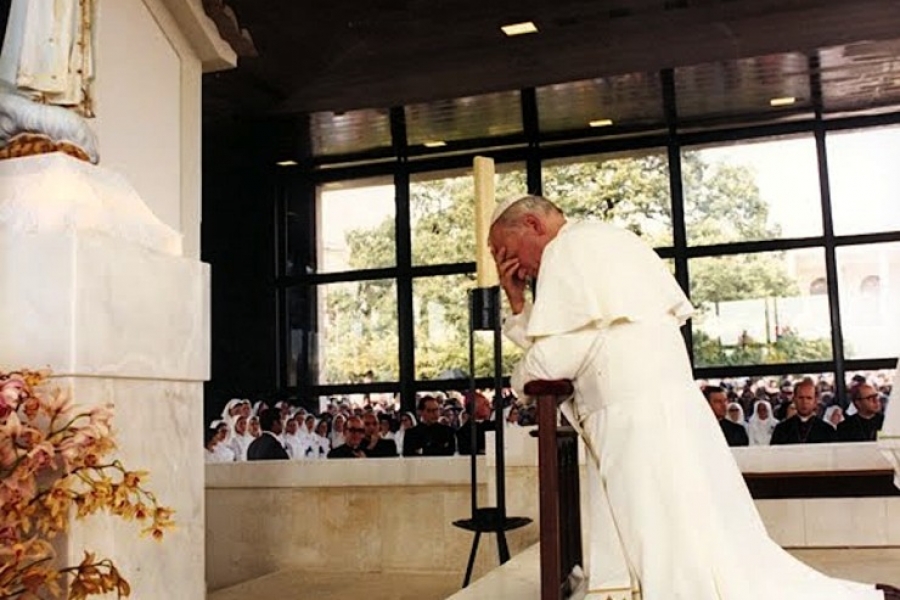 El santuario de F&aacute;tima, en donde los Pont&iacute;fices peregrinan