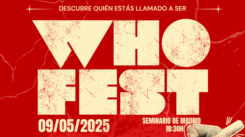 Fernando Rubio, del equipo de comunicación de Jóvenes Madrid: «El objetivo del festival &#039;Who Fest&#039; es descubrir quiénes estamos llamados a ser»