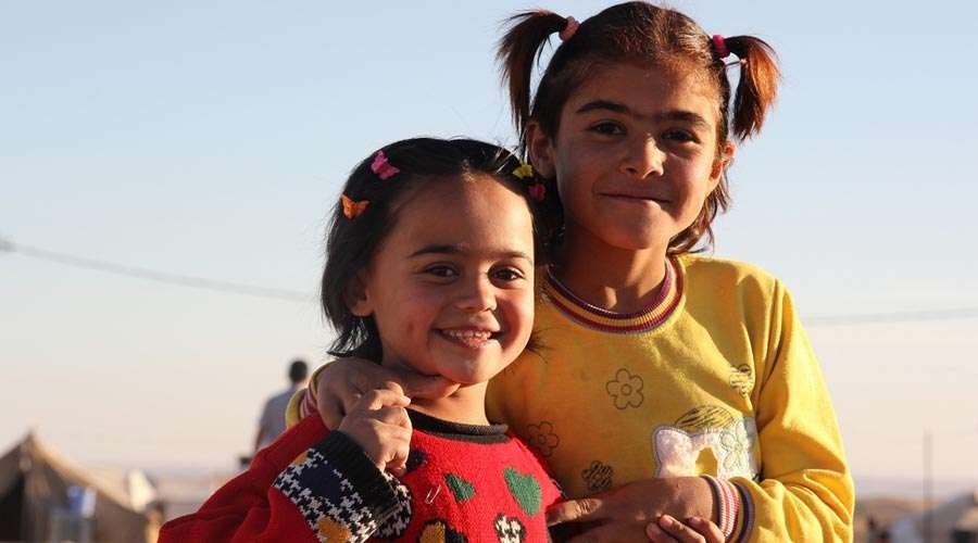Navidad en Irak: Niños refugiados desean un hogar estable, paz y un lugar para jugar