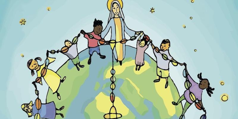 Ayuda a la Iglesia Necesitada invita a los niños a rezar el rosario por la paz y la unidad en toda la tierra