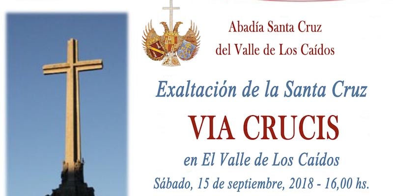 La abad&iacute;a benedictina de Santa Cruz del Valle de los Ca&iacute;dos celebra la Exaltaci&oacute;n de la Santa Cruz con un v&iacute;a crucis