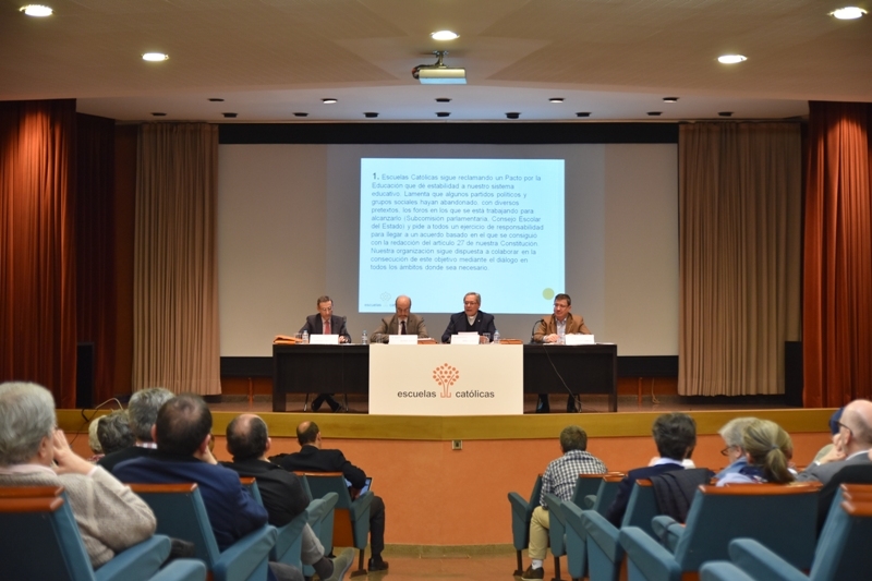 La ense&ntilde;anza concertada mantiene sus reivindicaciones: Pacto educativo, libertad real de ense&ntilde;anza y adecuada financiaci&oacute;n