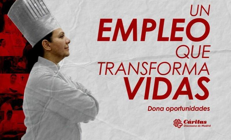 ‘Un empleo que transforma vidas’, lema de la campaña de Cáritas Madrid