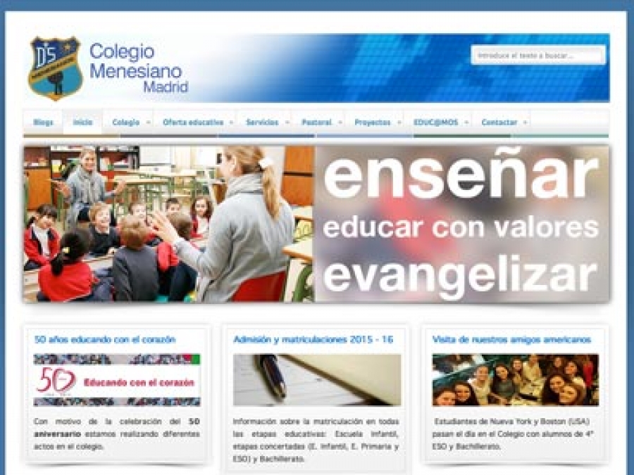 Clausura del 50 aniversario del Colegio Menesiano